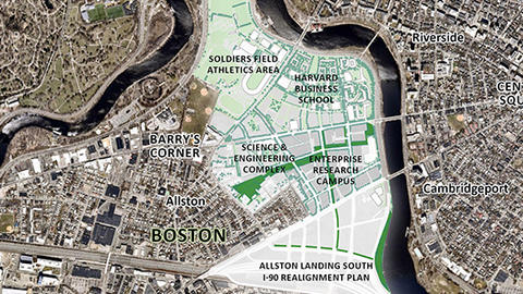 all aerial view